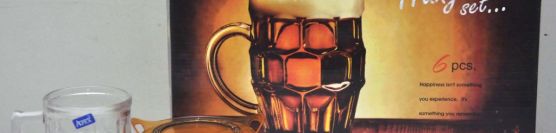 Glass Beer Mugs & Tumblers
