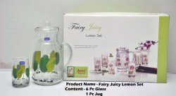 Apex Glass Lemon Set - Jagdamba Glass Works (5)